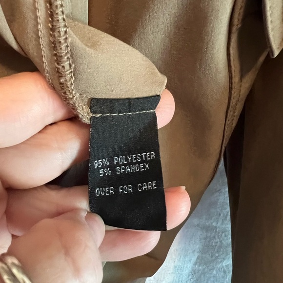 Magellan Outdoors Tan Lightweight Shirt Jacket - Picture 5 of 10